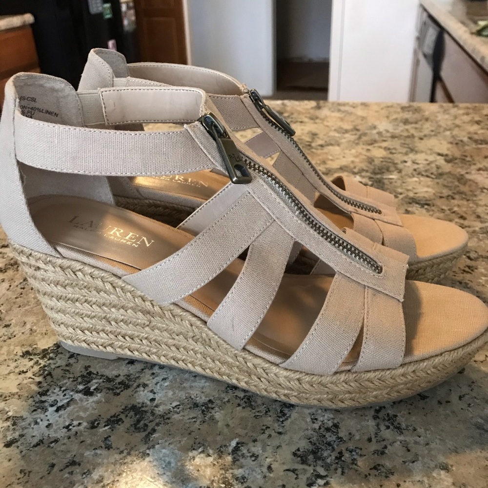 Ralph Lauren Wedge Sandals
